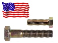 Grade 8 UNC Hex Cap Screws, (USA) Y/Zinc