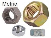 Hex Nuts, METRIC Alloy